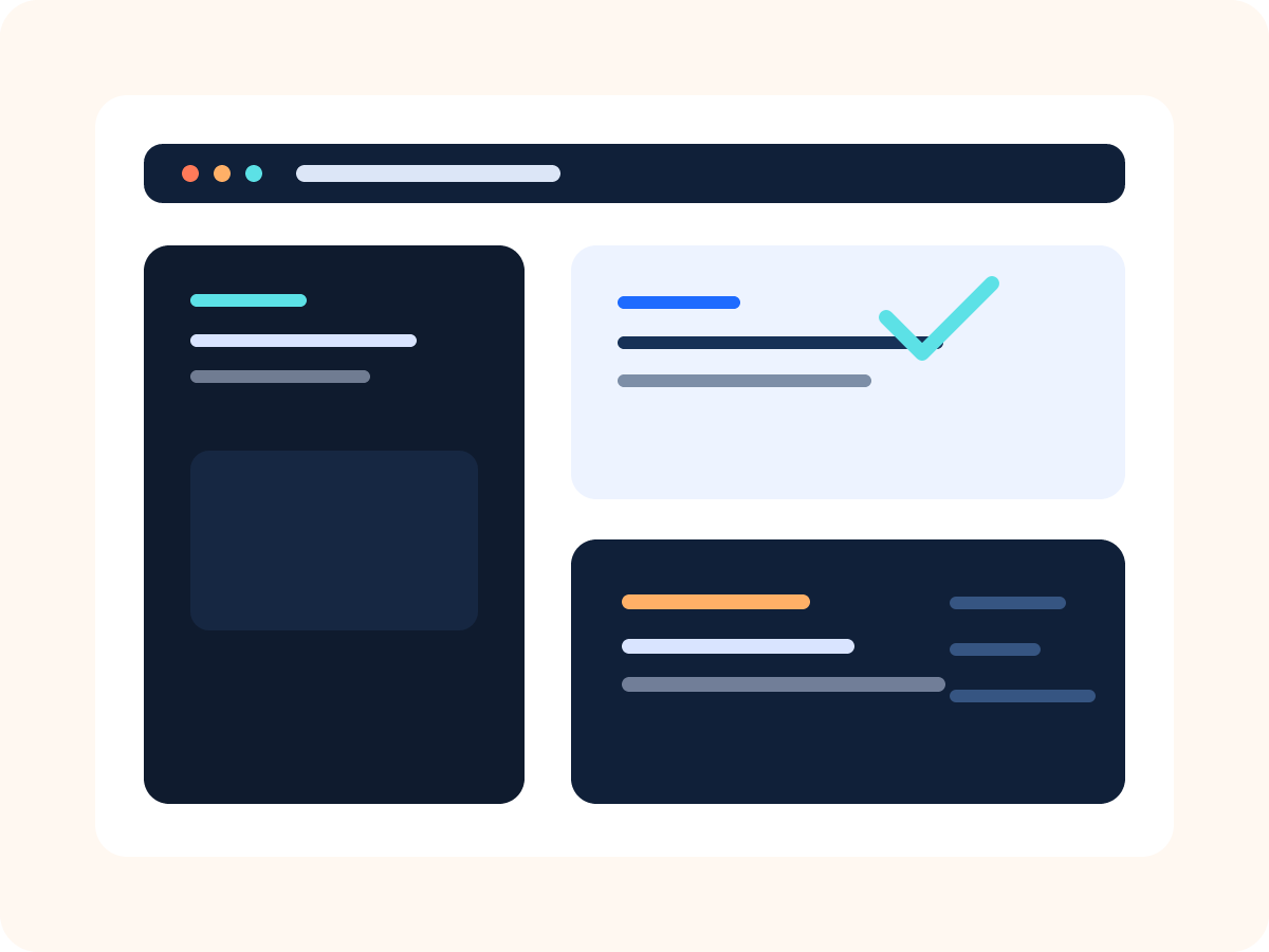 Illustration of AI-assisted website production